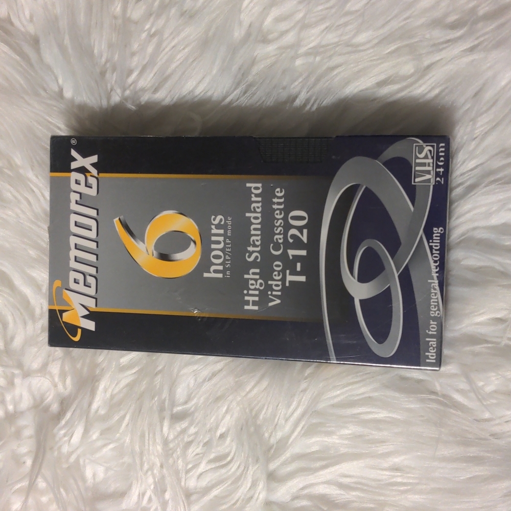 Memorex 6hr high standard recording vhs